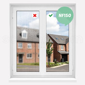 Anti Fog Window Film | NF150 | Against fogged windows | Transparent