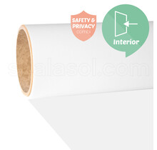 Privacy Veiligheidsfolie | QMP4 | Mat wit | Sample