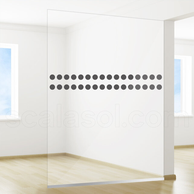 Security Window Film | Anti-passage indication | Dots