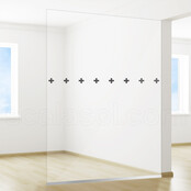 Security Window Film | Anti-passage indication | Plus single pattern