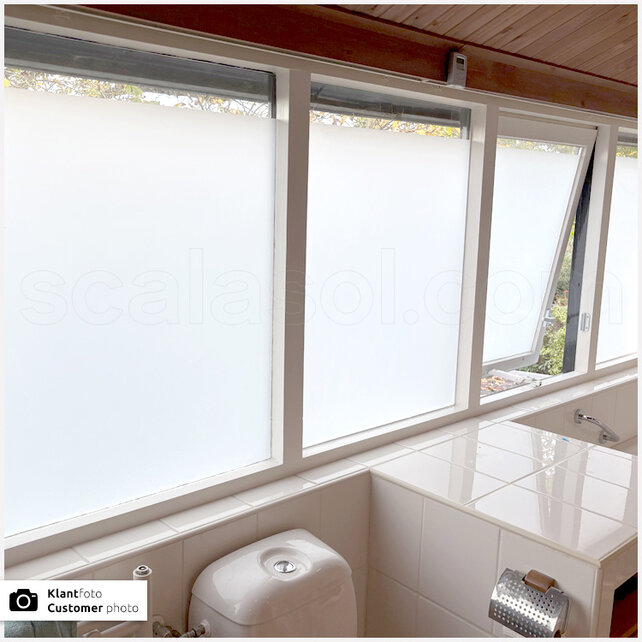 Privacy Window Film | PP40 | Matt white effect