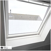 Sichtschutzfolie | PP40 | Weißen Milchglas effekt