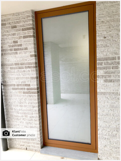 Sichtschutzfolie | PP25 | Sandstrahldesign weiß