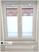 Privacy Window Film | PP45 | Matt white effect | Static