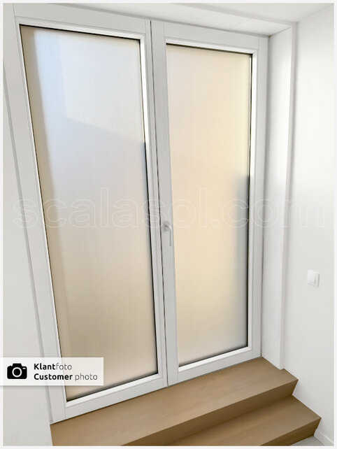 Sichtschutzfolie | PP25 | Sandstrahldesign weiß