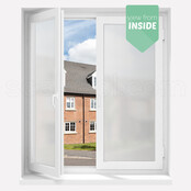 Pattern Privacy Film | MR10 | Ribbed glass effect | Matte