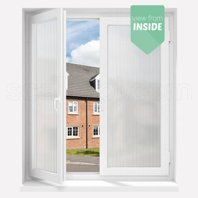 Motief Privacy Raamfolie | MR10 | Ribbelglas effect | Sample