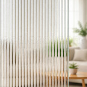 Motief Privacy Raamfolie | MR20 | Ribglas vintage - Helder