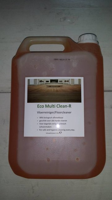 Eco Multi Cleaner 1 en 5 Ltr ACTIE (voor alle vloeren geschikt)