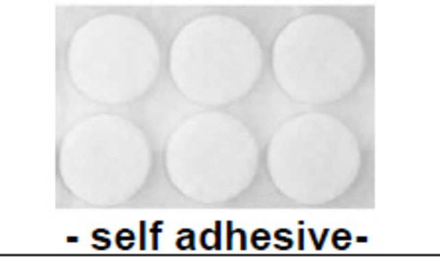 Round Furniture Felt Self-adhesive (Superaction)