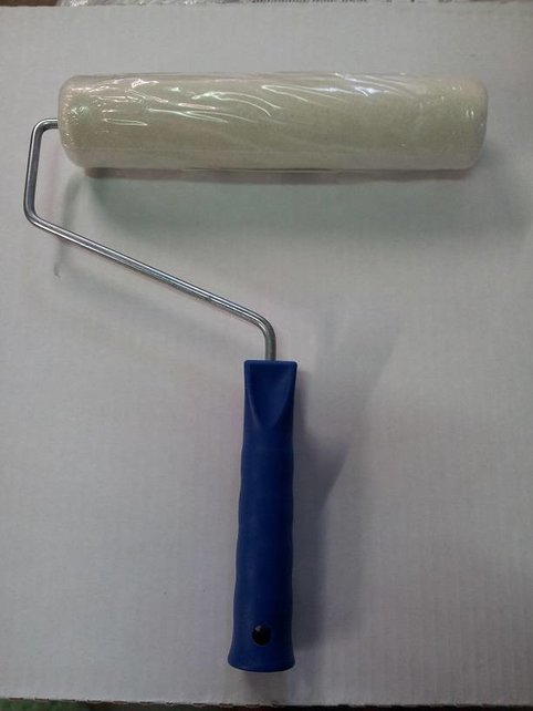 Paint roller incl bracket 25cm for all paint and oil etc. SUPER ACTION!