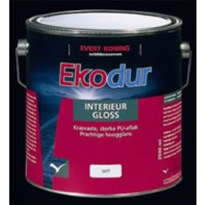 Ekodur Interieur Gloss WIT (klik hier voor de inhoud)