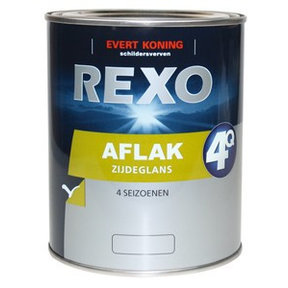 Rexo 4Q Aflak Zijdeglans WIT (klik hier voor de inhoud)