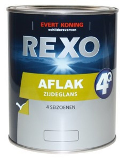 Rexo 4Q Aflak Zijdeglans WIT
