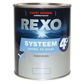 Rexo 4Q Systeem Grond/Aflak WIT #3540 (klik hier voor de inhoud)