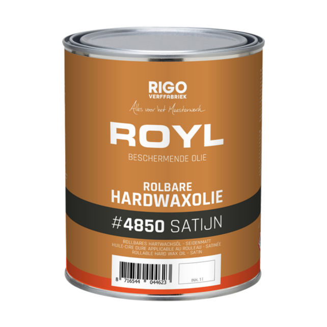 Rolbare Hardwaxolie #4850 ZIJDEMAT