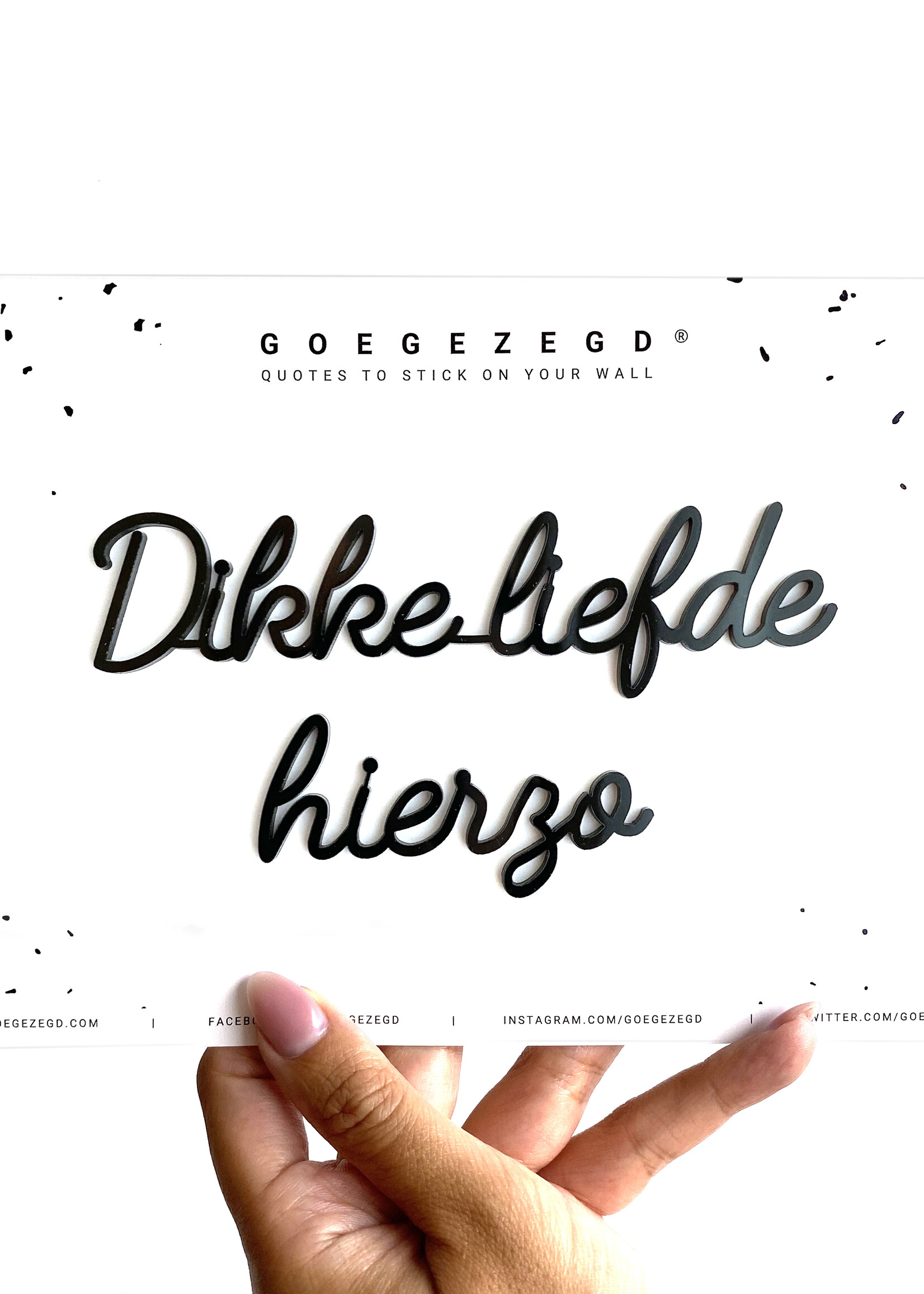 DIKKE LIEFDE HIERZO