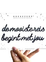 DE MOOISTE REIS BEGINT MET JOU
