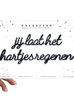 JIJ LAAT HET HARTJES REGENEN