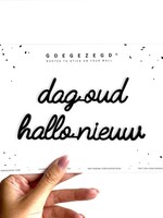 DAG OUD HALLO NIEUW