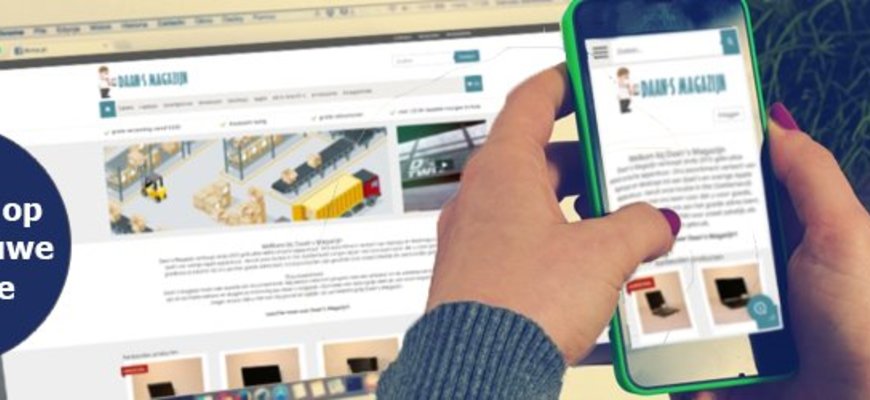 Welkom op de nieuwe website van Daan's Magazijn!