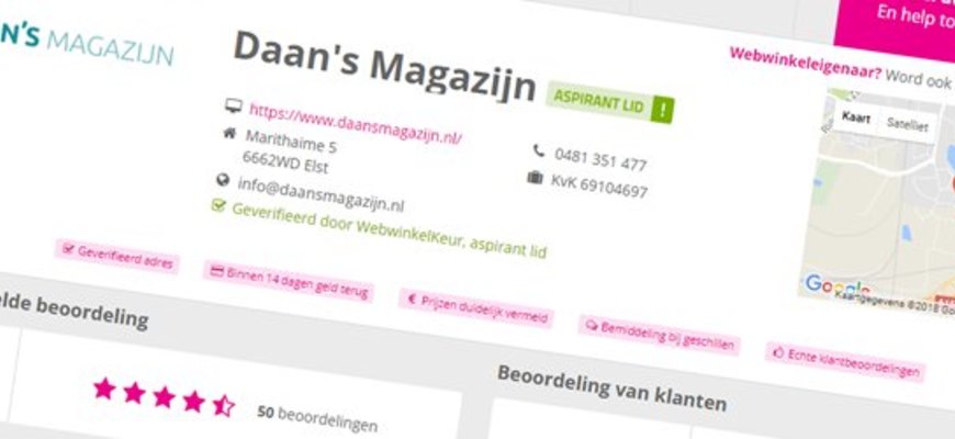 De 50e review is binnen!