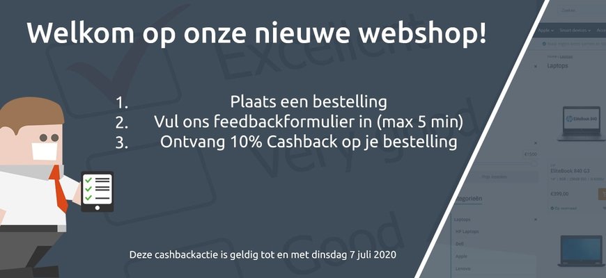 Welkom op onze nieuwe website