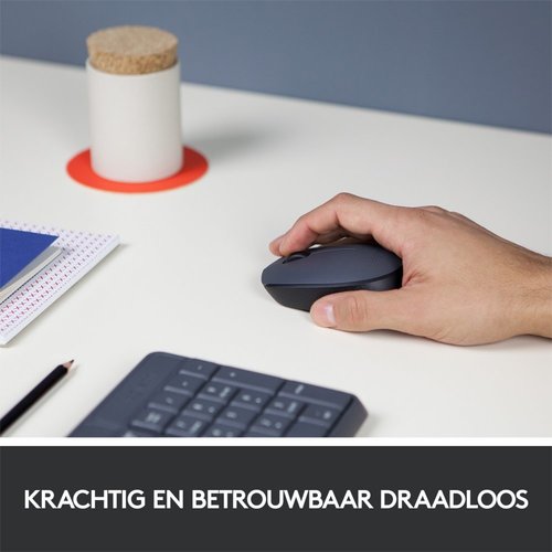 Logitech M170 muis Ambidextrous RF Draadloos Optisch 1000 DPI