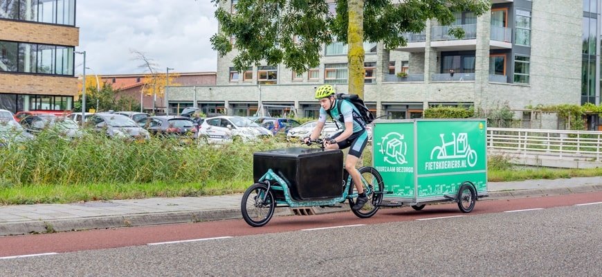 Nieuwe samenwerking met duurzame koeriersdienst - Fietskoeriers.nl