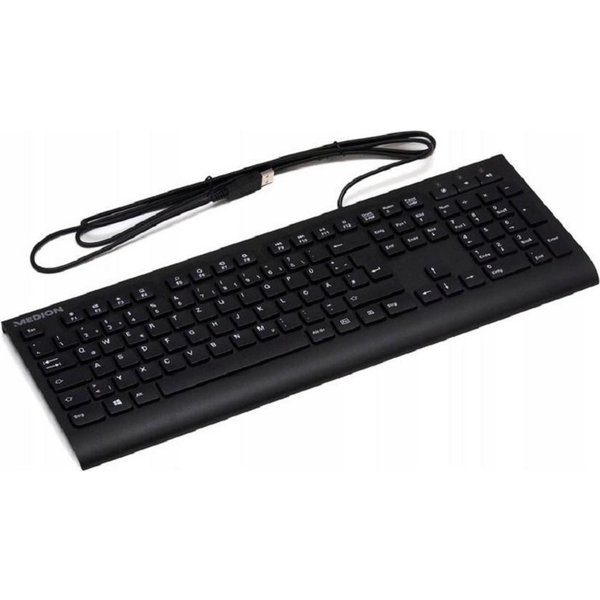 bonen Afzonderlijk cap Medion USB Keyboard Black [ Qwertz / DUITSE LAYOUT | Daans Magazijn