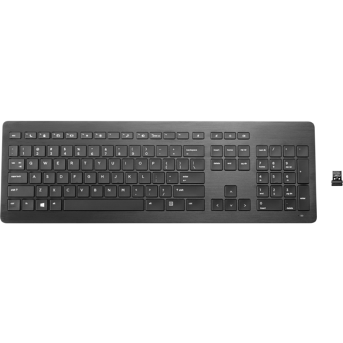 HP Premium draadloos toetsenbord | Scissor switch | Qwerty-US International | USB 2.0