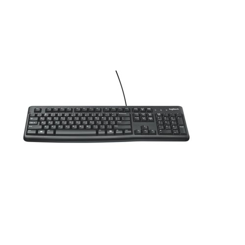 Logitech K120 toetsenbord USB QWERTY Internationaal Noordzee Zwart