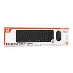 QWare QWARE Wireless Dekstop Combo Coldfield Zwart