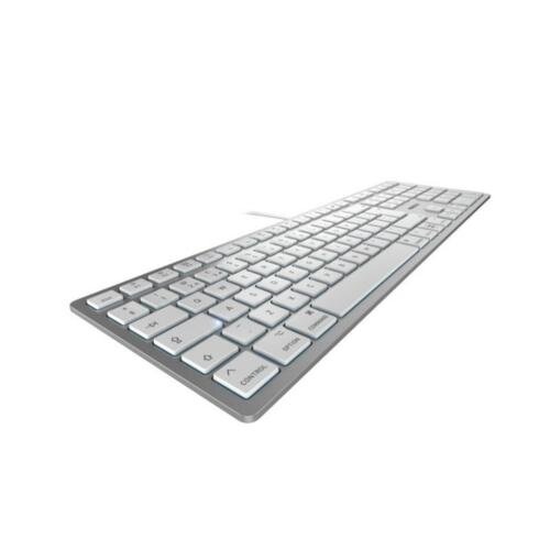 Cherry CHERRY KC 6000C FOR MAC toetsenbord USB QWERTY Amerikaans Engels Zilver