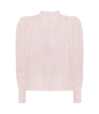 AMBIKA BLOUSE LACE DETAIL LICHT ROZE
