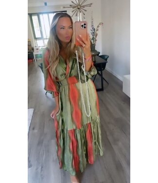 Maxi dress army