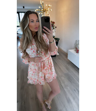 Playsuit bloemenprint