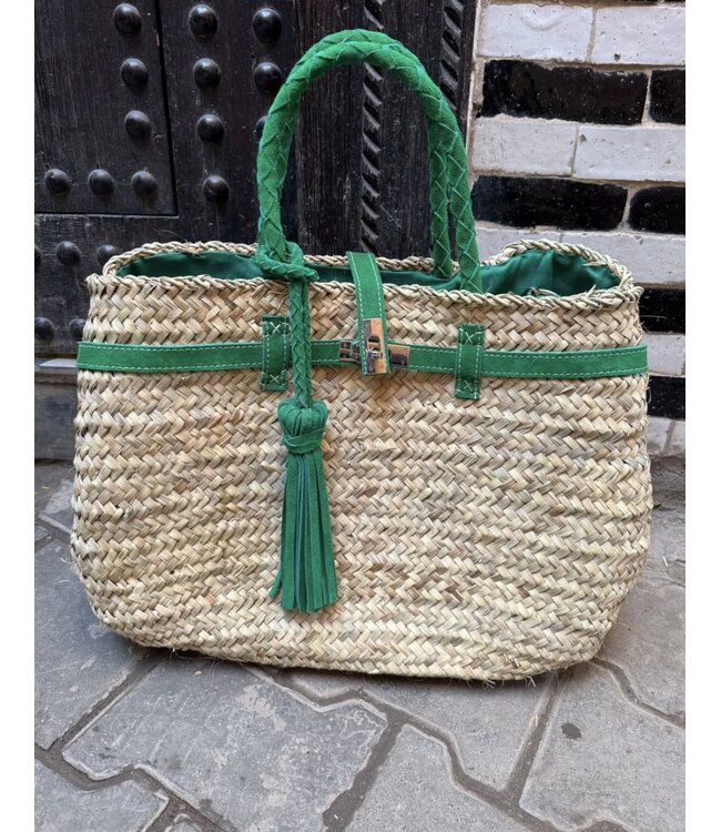 PRE OREDER Palm bag - groen groot