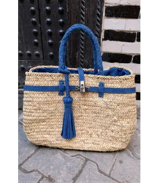 PRE ORDER Palm bag - Blauw groot