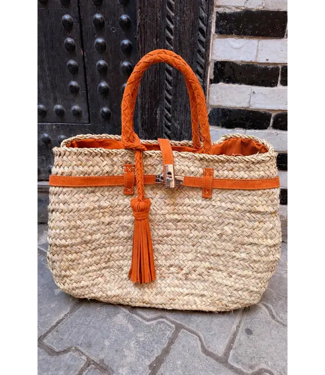 PRE OREDER Palm bag - Oranje groot