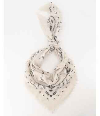 Bandana scarf fee beige/stone