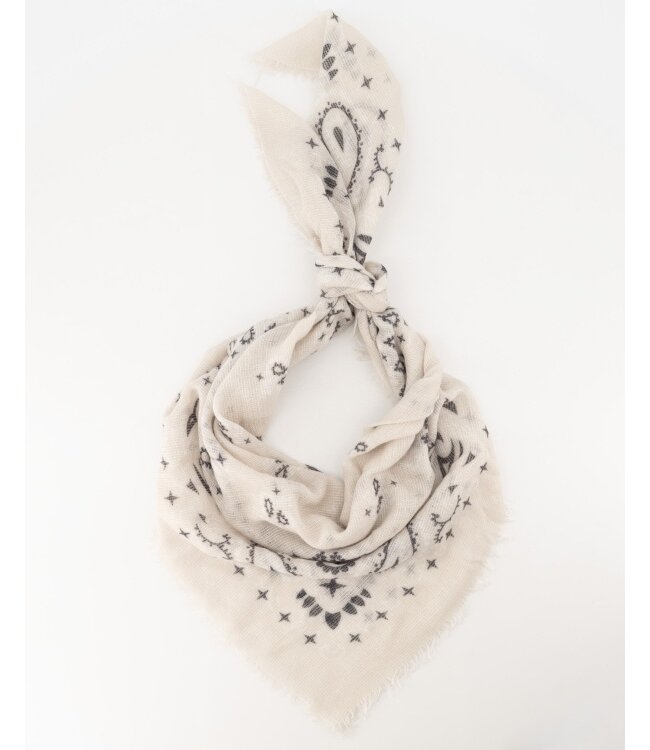 Bandana scarf fee beige/stone