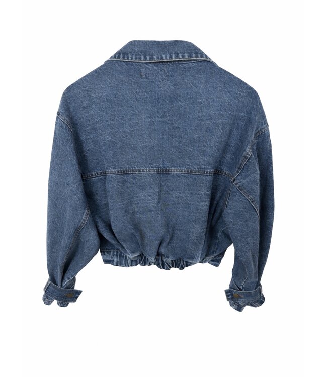 Denim jacket bisou