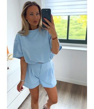 2-piece comfy set lichtblauw