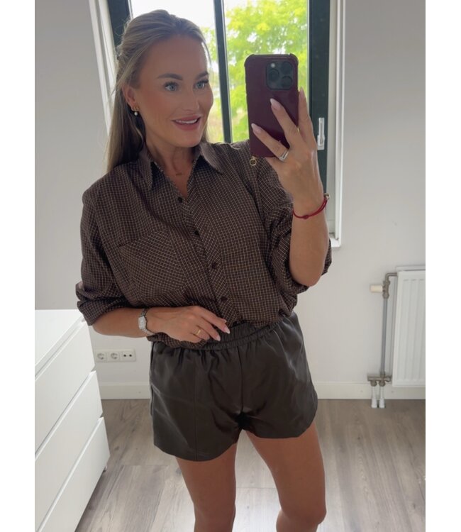 BRUINE GERUITE BLOUSE