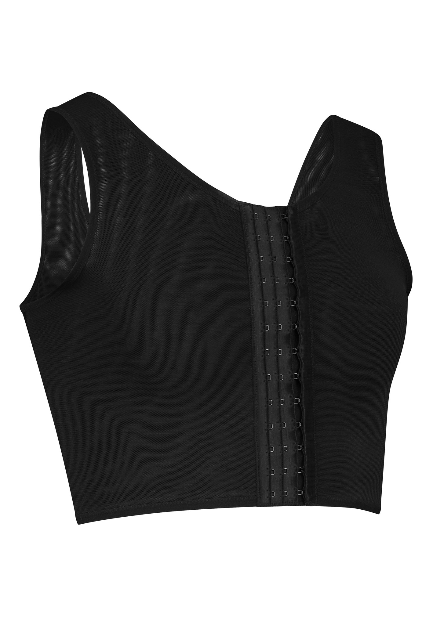 Basic Binder hooks and eyelet closure for FtM trans or crossgender