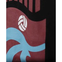 Trabzonspor Gestreept T-Shirt Logo Basic
