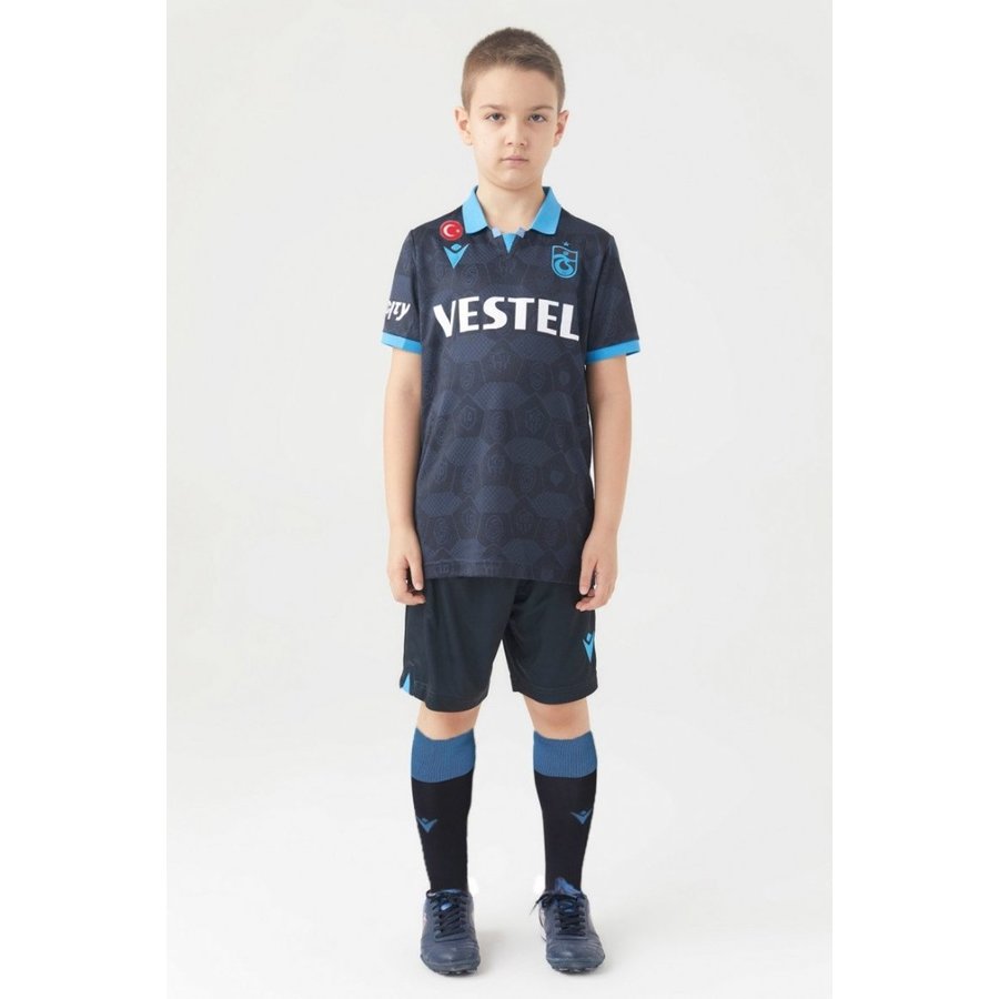 Trabzonspor Macron Kids Shirt Jacquard