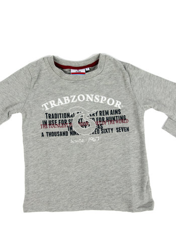 Trabzonspor Grey Melange Sweater