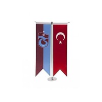 Trabzonspor T Tischfahne Set